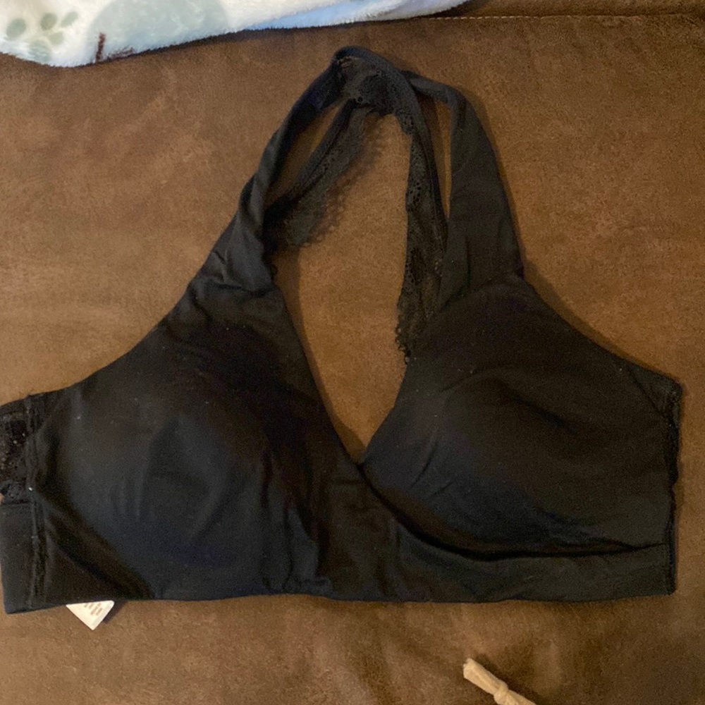 Black halter bra-let size medium